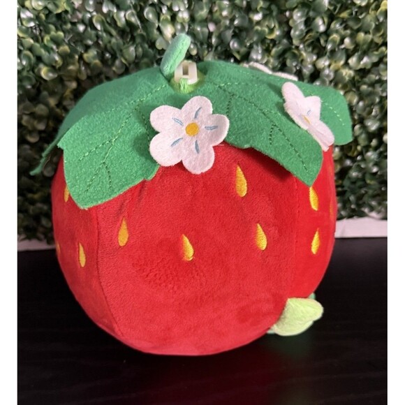 SHOPKINS Strawberry Kiss Plush 6” Coin Bank NEW - Picture 3 of 8